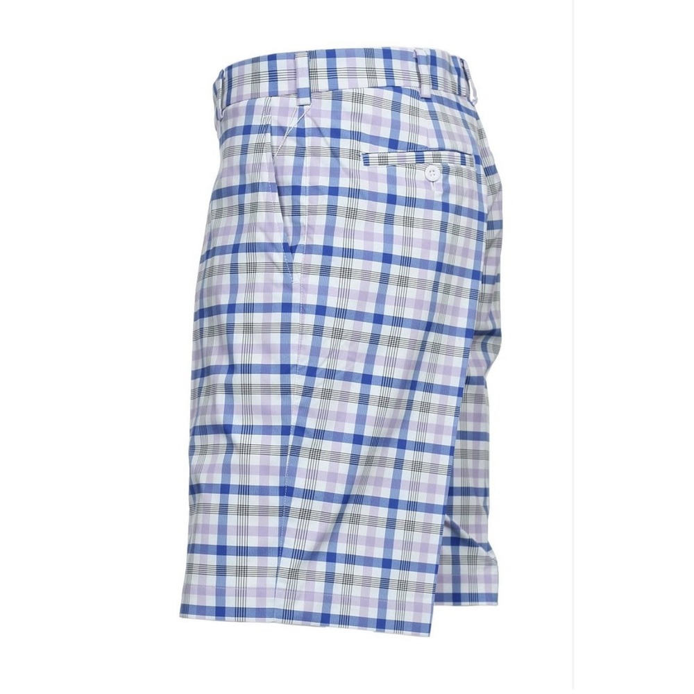 Nike Shorts Mens 34" Blue Golf Stretch Lightweight Dri-Fit Preppy Casual Resort